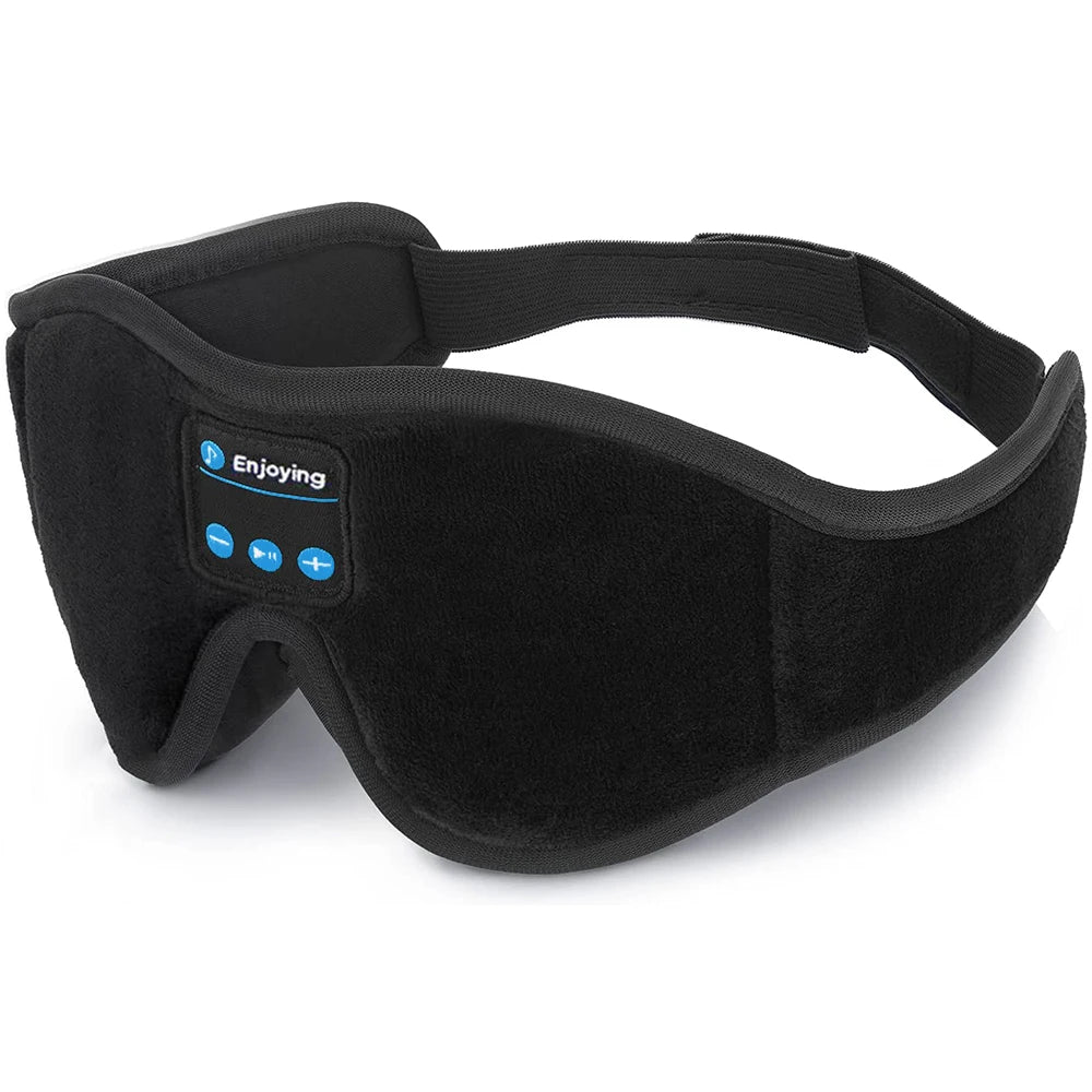 Sleep Mask In 3D with Bluetooth for side sleepers